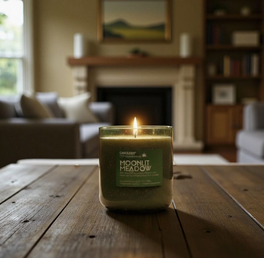 MoonLit Meadow - CBD Candle