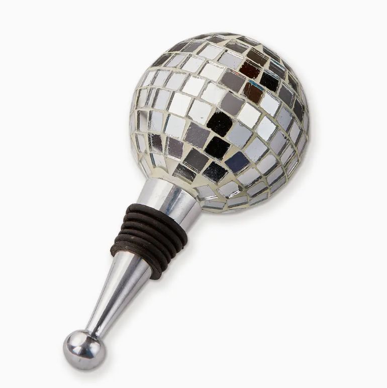 Disco Ball Bottle Stopper