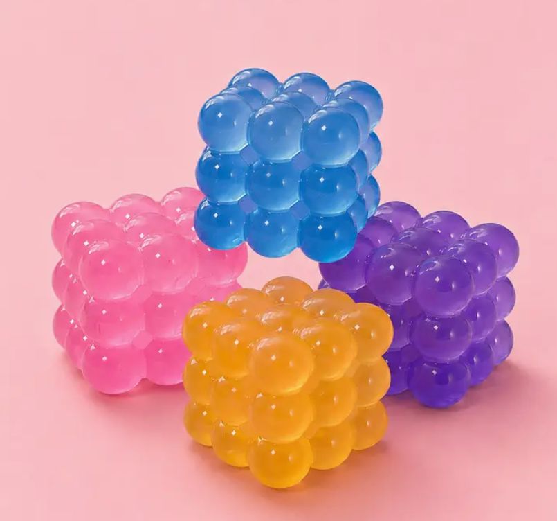 Bubble Cubes Squishy