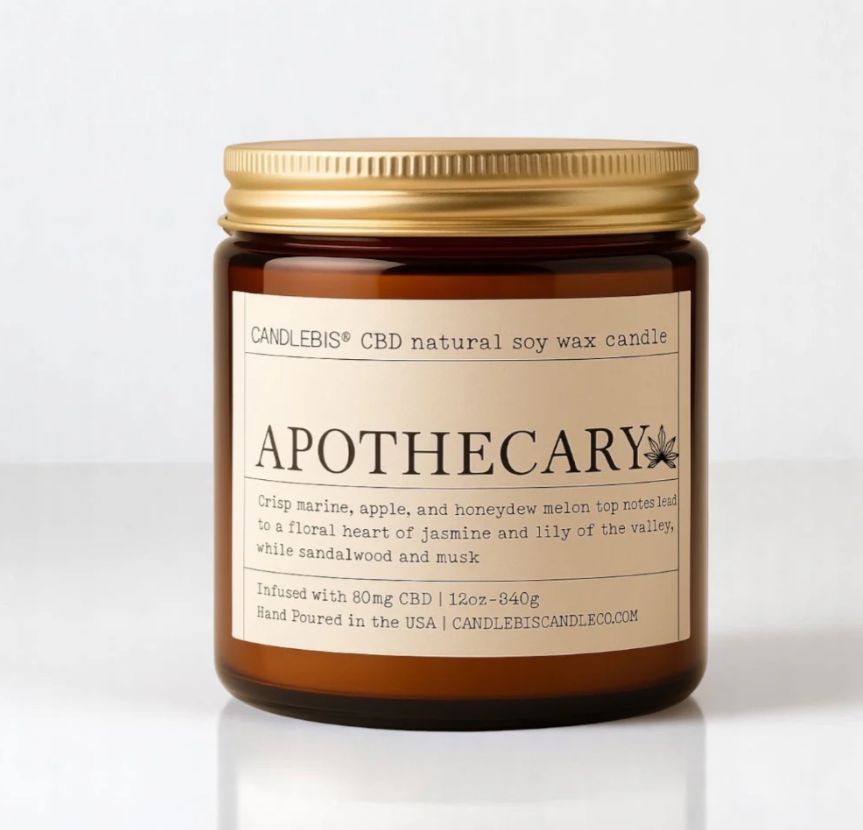 Apothecary CBD Candle