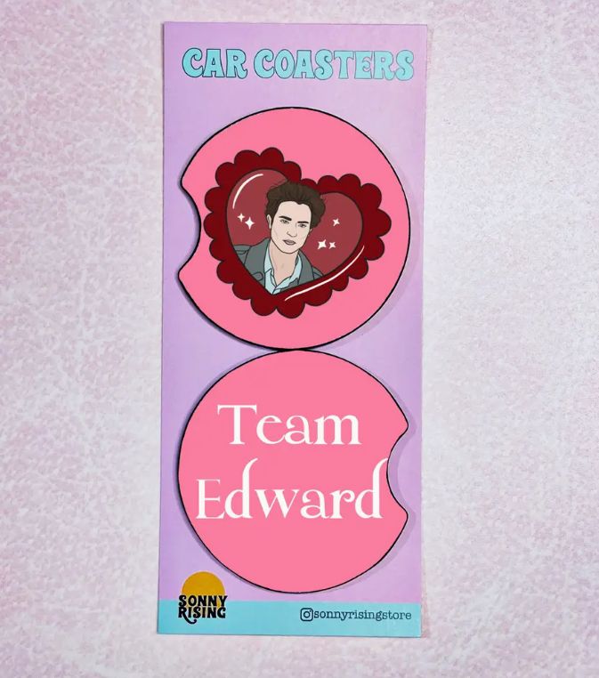 Car Coasters, Team Edward Car Coasters, Team Edward