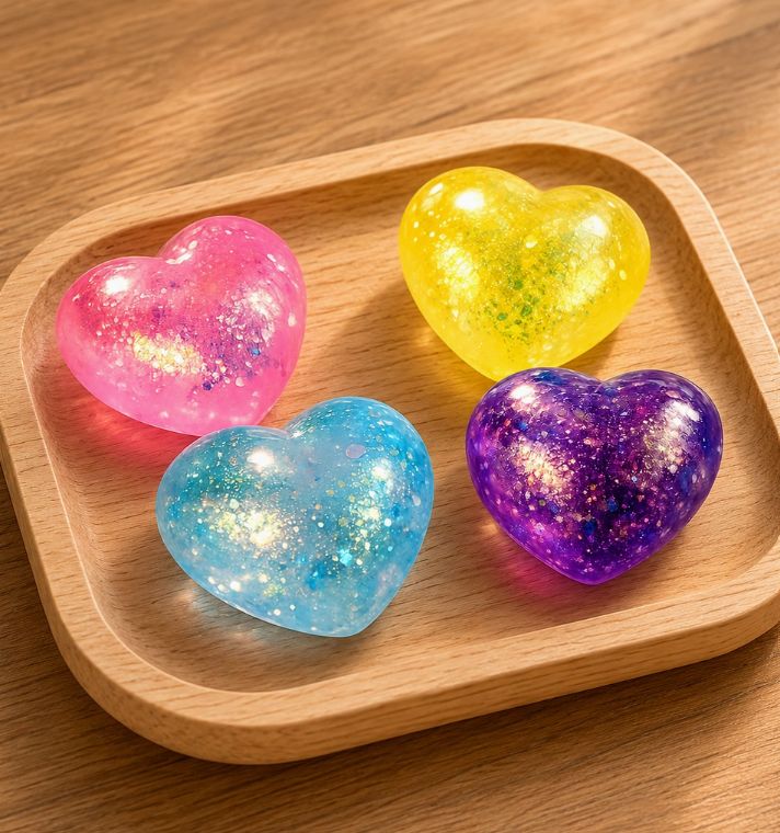 Maltose Sparkle Heart Squish