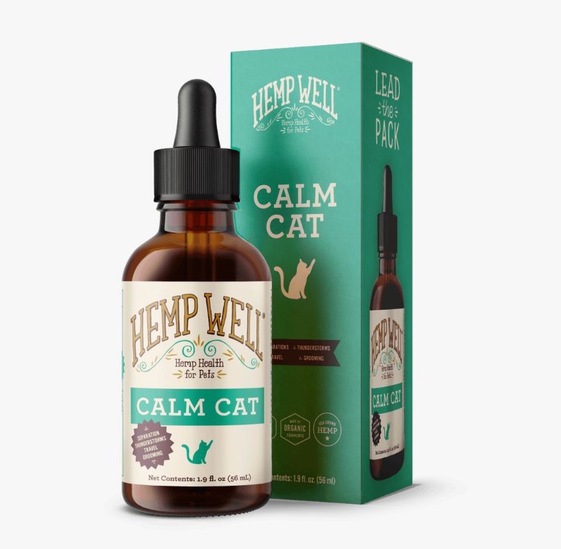Hemp Well Calm Cat - 2 Ounce Hemp Well Calm Cat - 2 Ounce