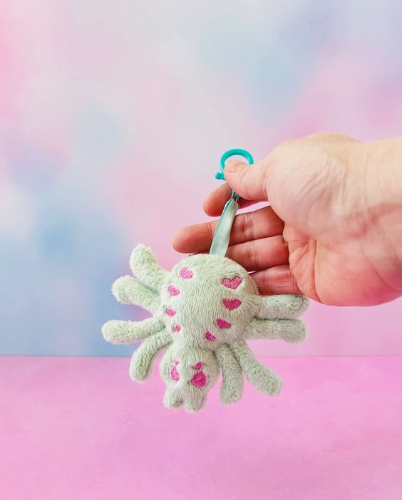 Spider Plush Bag Charm