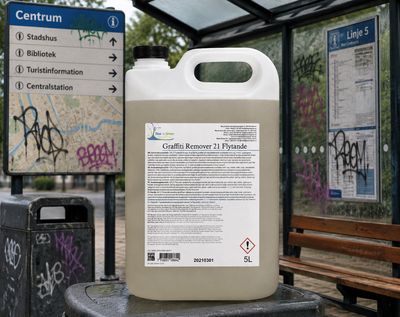 Graffiti Remover 21 Flytande 5l