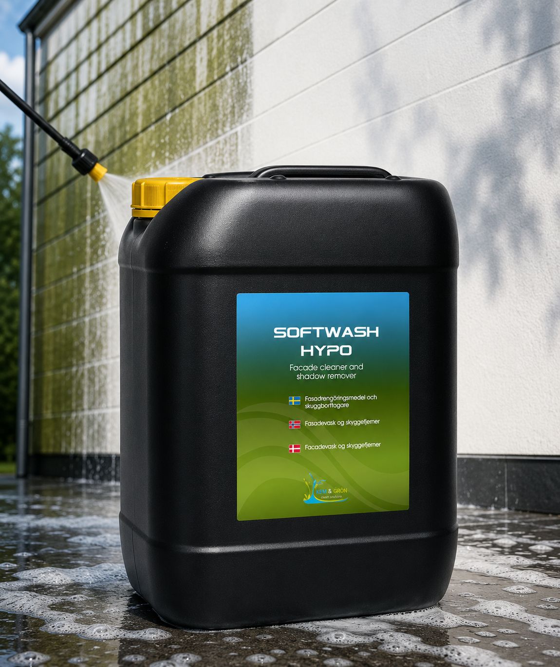 Soft Wash Hypo 20L- Grzybobójczy preparat do mycia elewacji