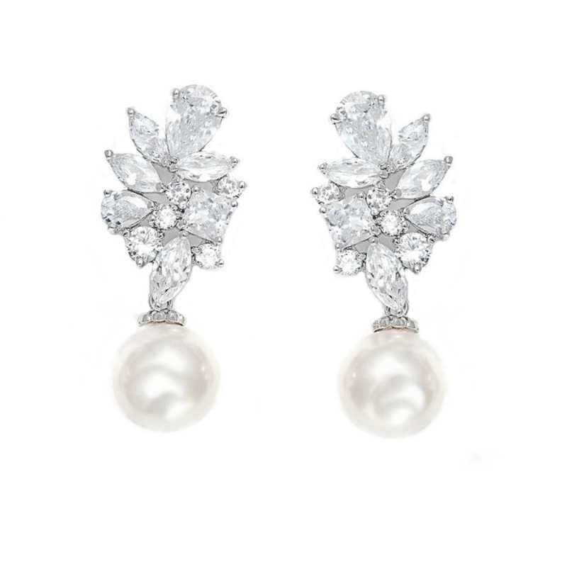 Cubic Zirconia Collection - Majestic Earrings