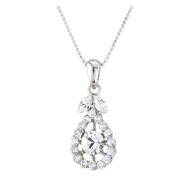 Precious Crystal Necklace - Clear