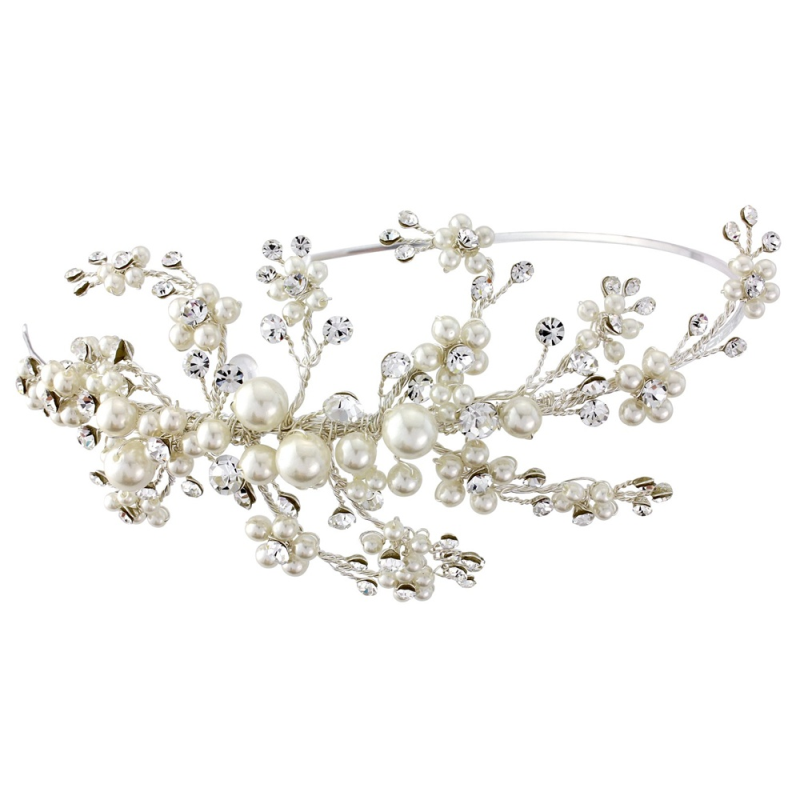 Darcey Wedding Headband - SassB