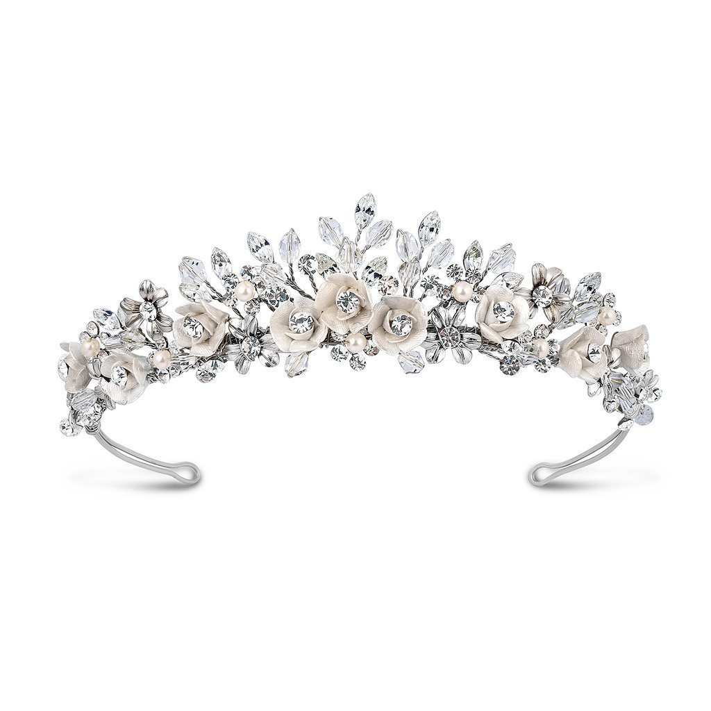Baccara Antique Gold Framed Tiara