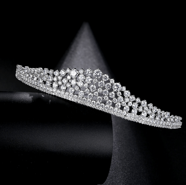 New York Simulated Diamond Tiara