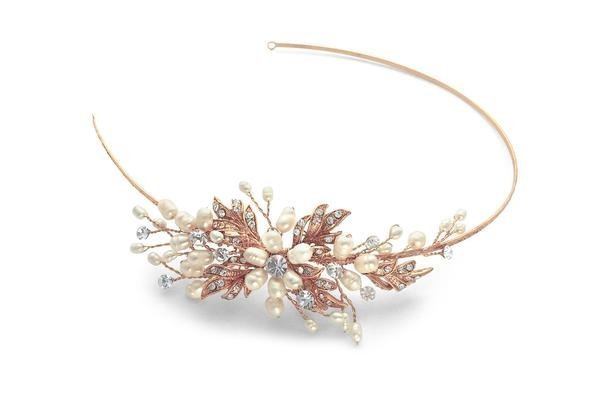 Paris Side Tiara - Gold