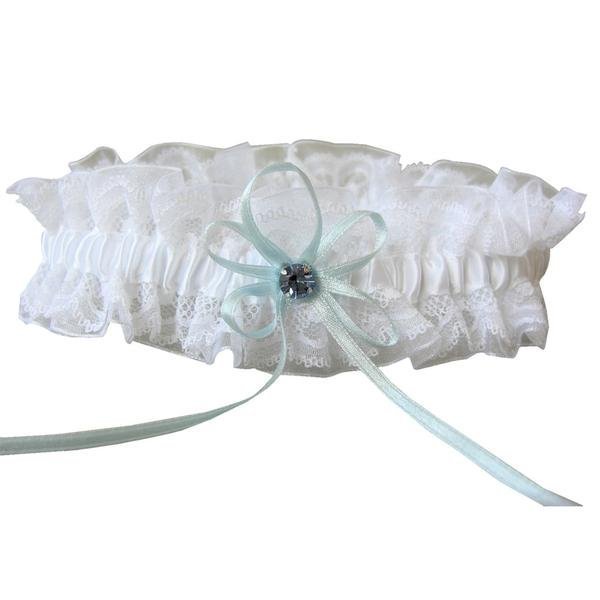 Blue Crystal Garter