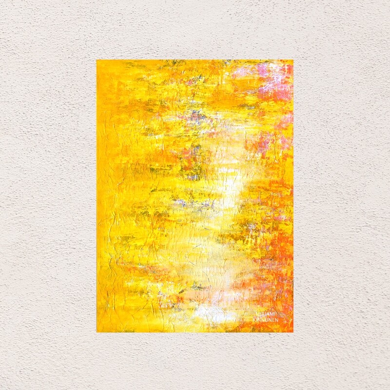 "Yötön yö" A6 kortti