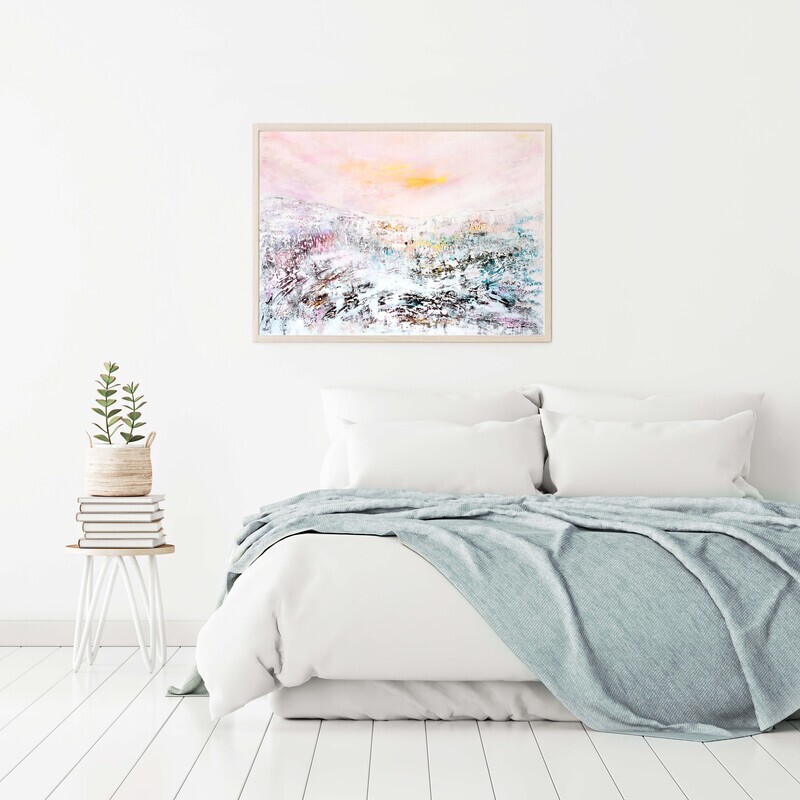 &quot;Jäähyväiset kylmälle&quot; Juliste 50x70cm