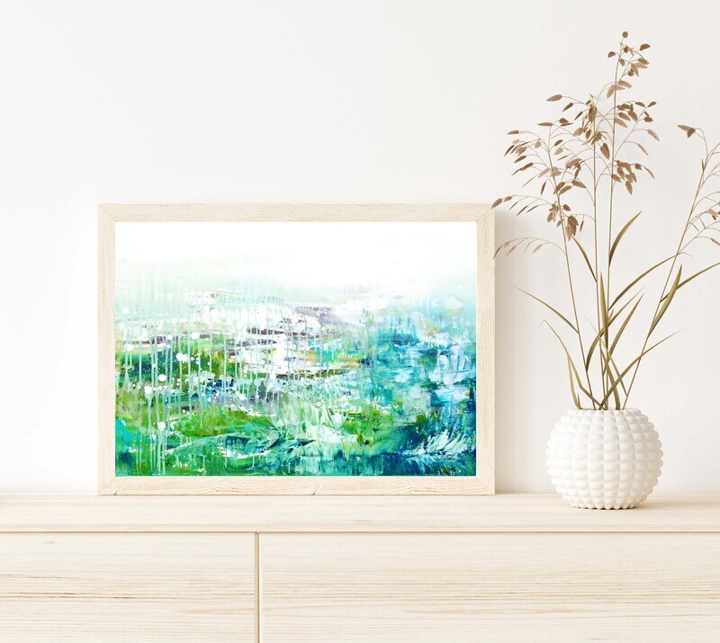 &quot;Heräävä suo&quot; Juliste 21x30cm.