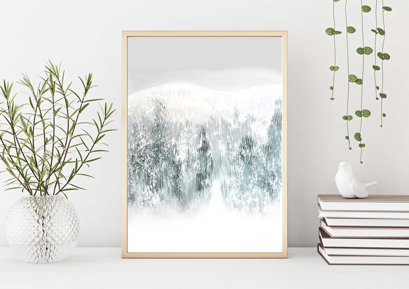 "Kotimatka" Juliste 21x30cm.