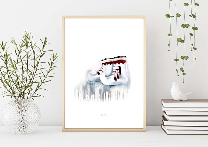 "Nutukkaat" Juliste 21x30cm.