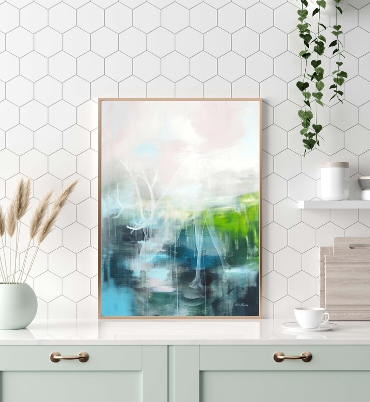 &quot;Lähde&quot; 30x40cm juliste