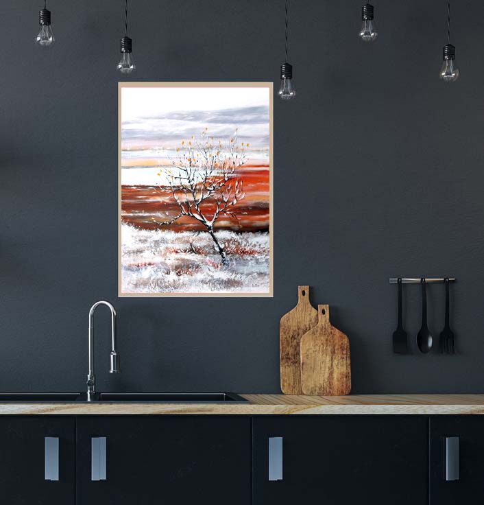 "Tunturikoivu" Juliste 50x70cm