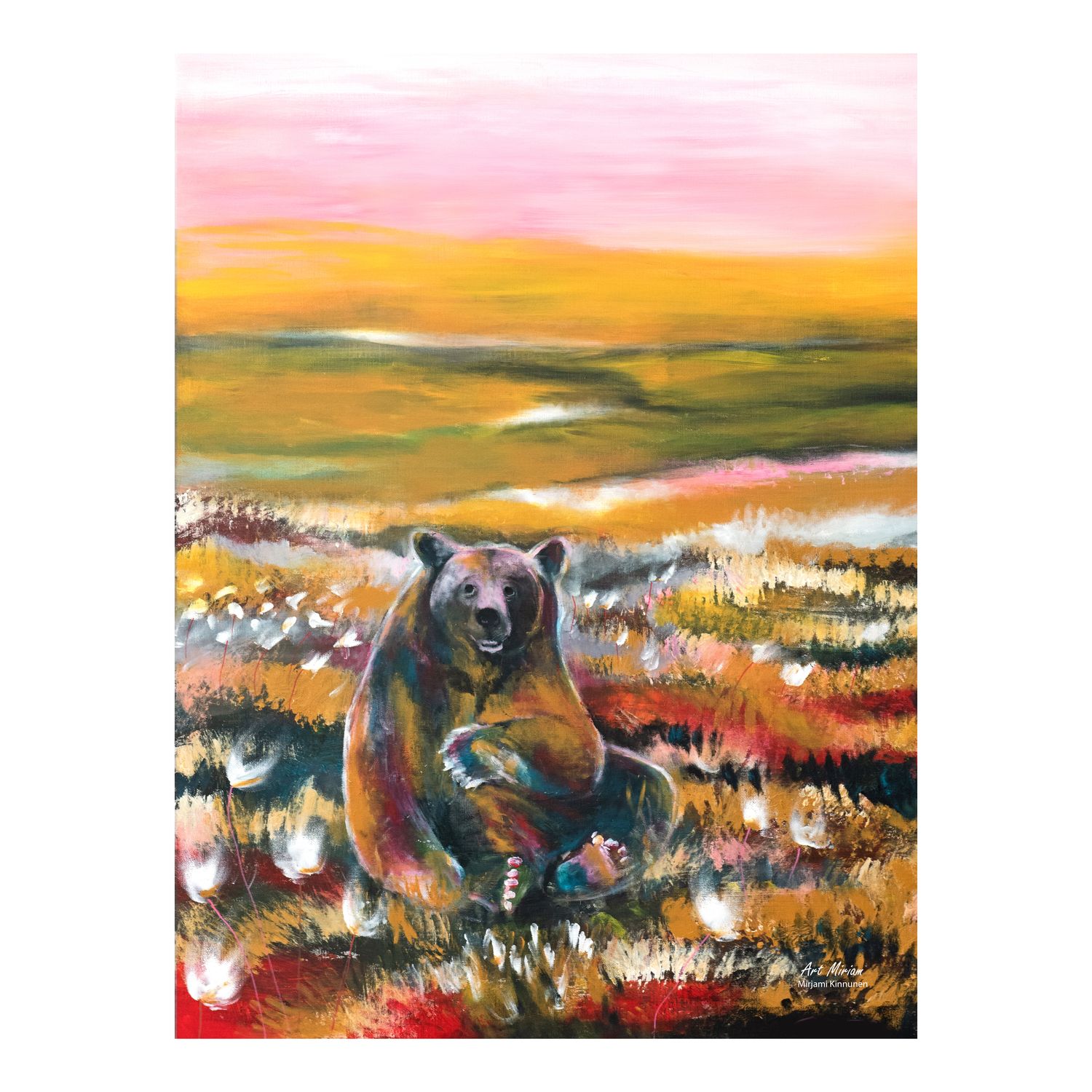 &quot;Lullamoinen&quot; 30x40cm juliste