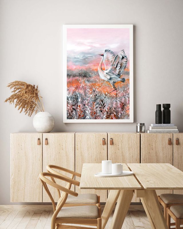 &quot;Kurki&quot; Juliste 50x70cm