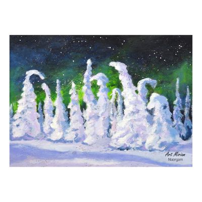 Uutta! &quot;Kynttiläkuuset&quot;, A6 kortti