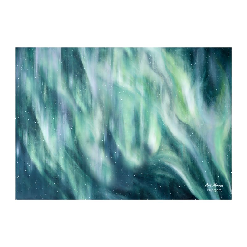 Tulosssa uutta! &quot;Aurinkomyrsky&quot; Juliste 21x30cm.