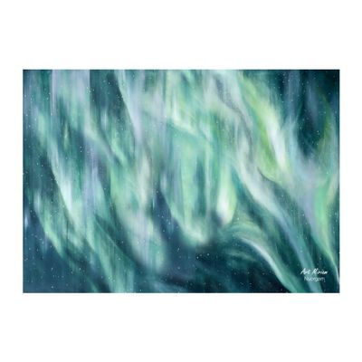 &quot;Aurinkomyrsky&quot; Juliste 21x30cm.