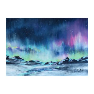 &quot;Aurora&quot; Juliste 21x30cm.