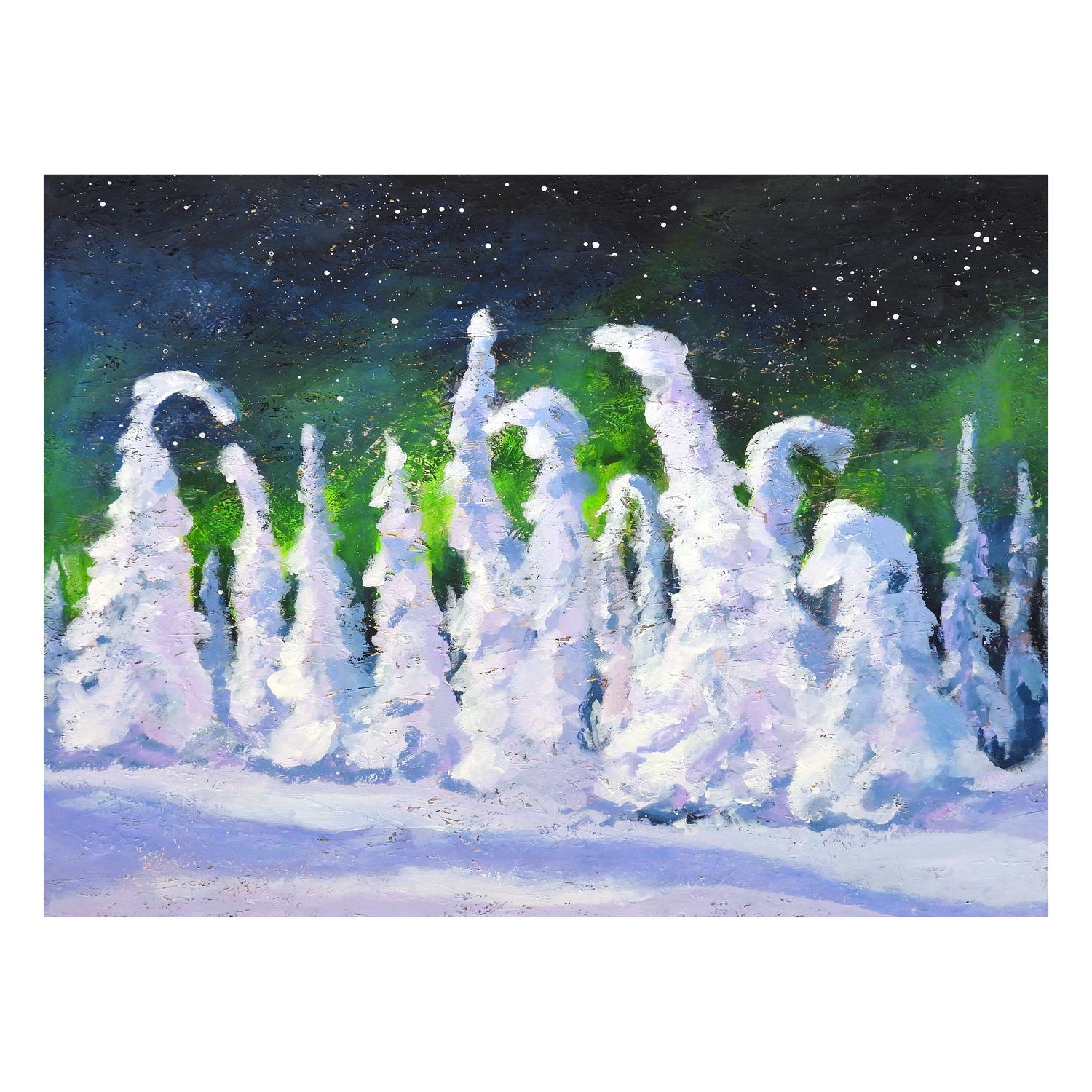 &quot;Kynttiläkuuset&quot; 15x20cm. Tulossa lokakuussa