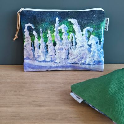 Uutta &quot;Kynttiläkuuset&quot; pussukka 15x20cm