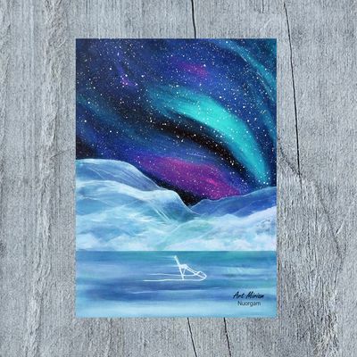 &quot;Tähtien alla&quot;, A6 kortti