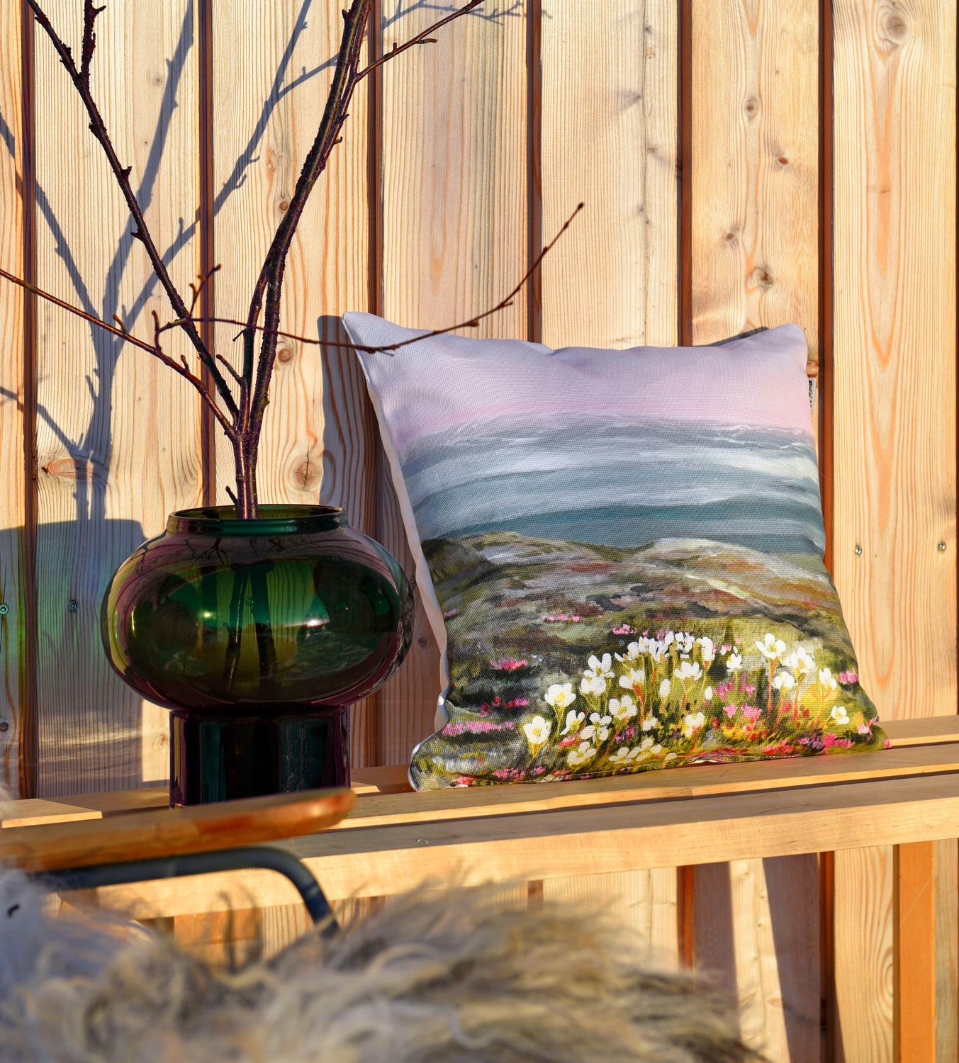 &quot;Uuvanat&quot; Sisustustyynyliina 40x40cm