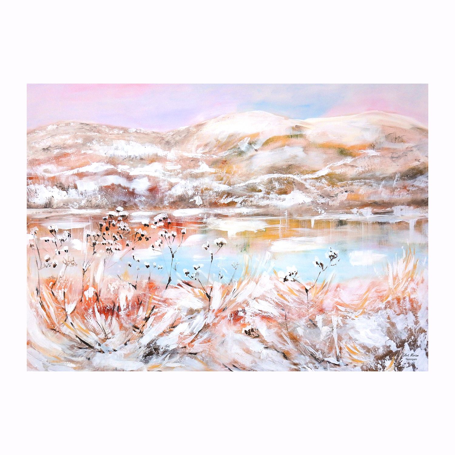 Tulossa uutta! &quot;Aamu&quot; Juliste 50x70cm