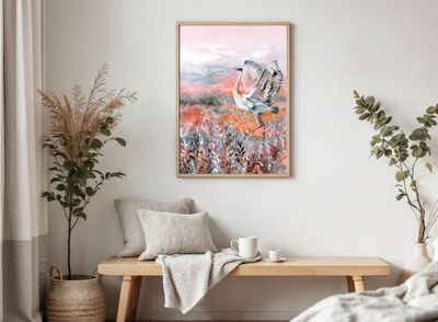 "Kurki" Juliste 50x70cm