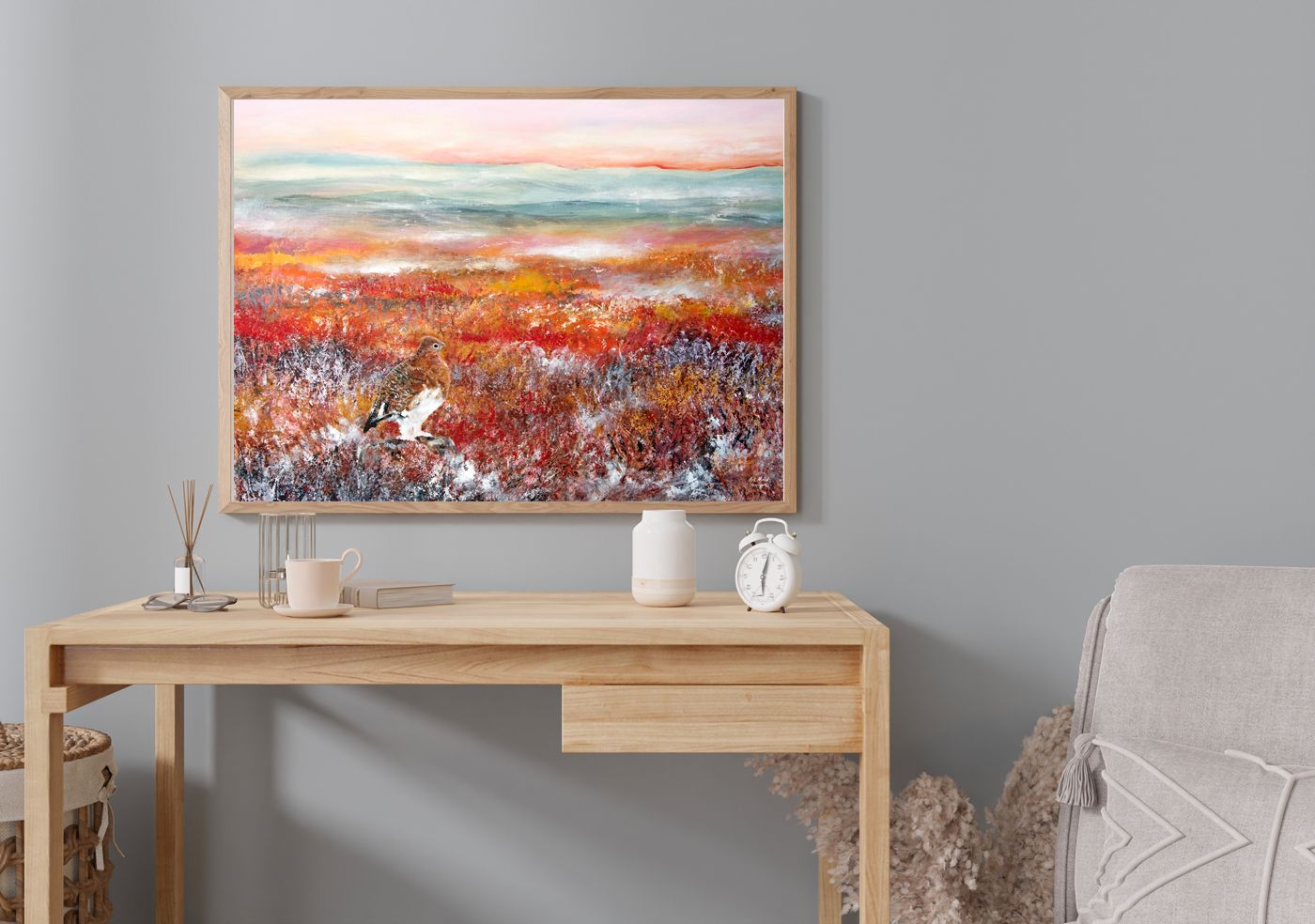 "Erämaa" Juliste 50x70cm.