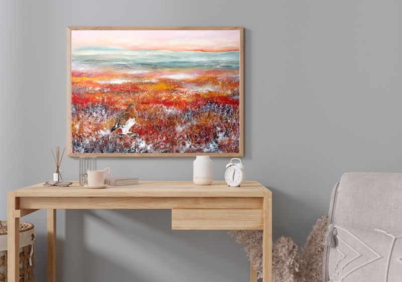 "Erämaa" Juliste 50x70cm.