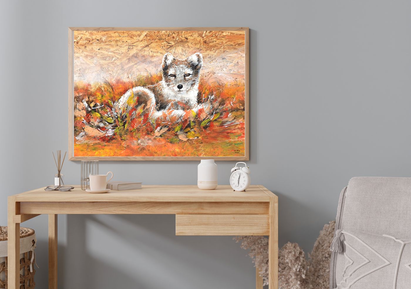 "Syysnaali" Juliste 50x70cm