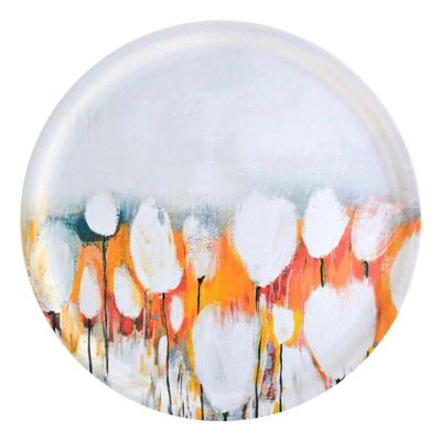 Tupasvillat, 40cm koivutarjotin