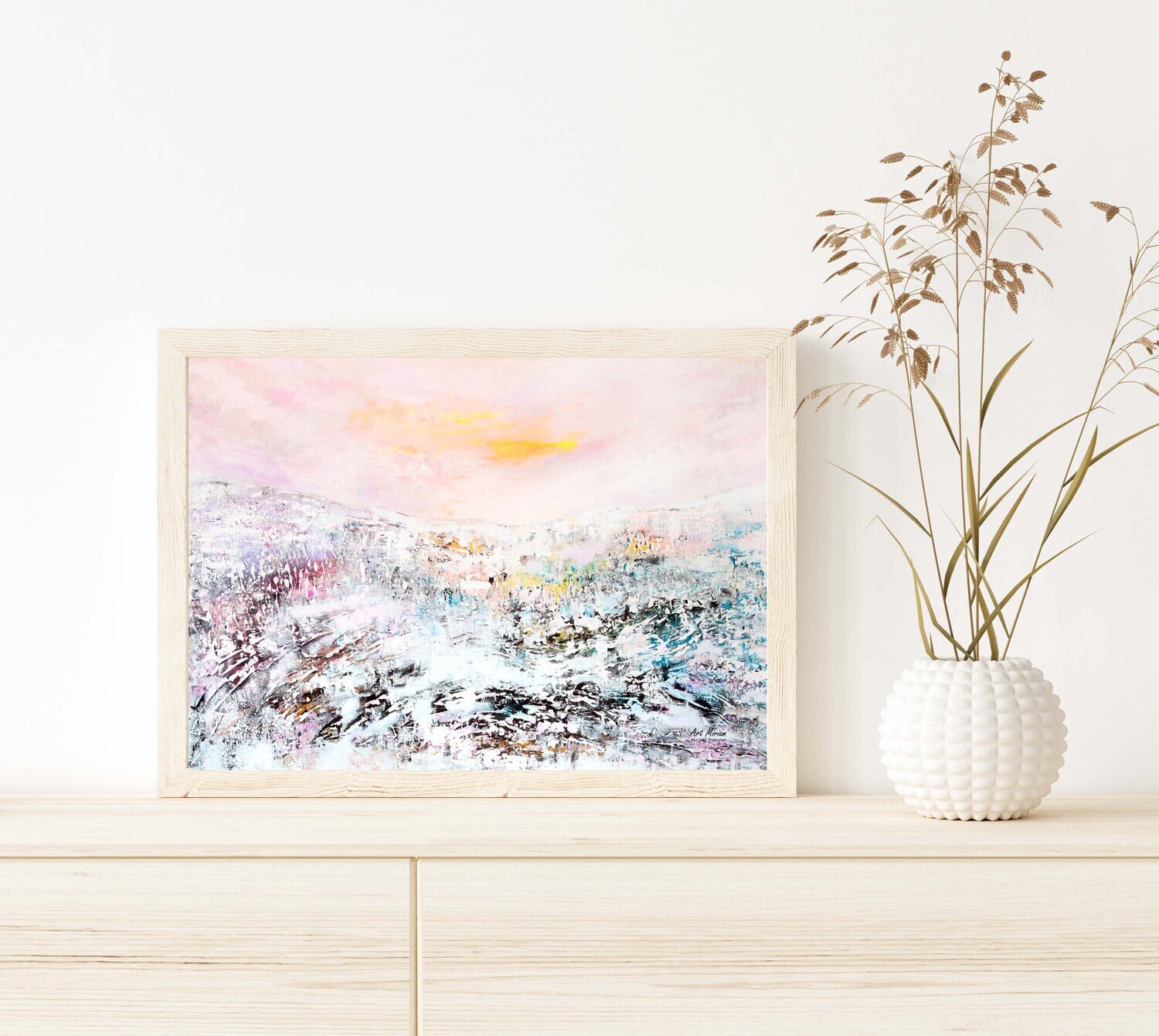 "Jäähyväiset kylmälle" Juliste 21x30cm.