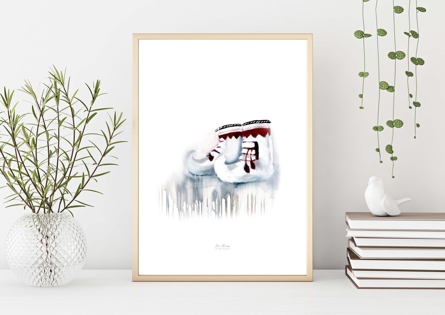 "Nutukkaat" Juliste 21x30cm.