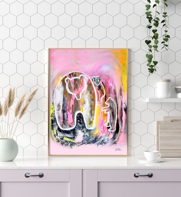 "Ensimmäinen kevät" 30x40cm juliste