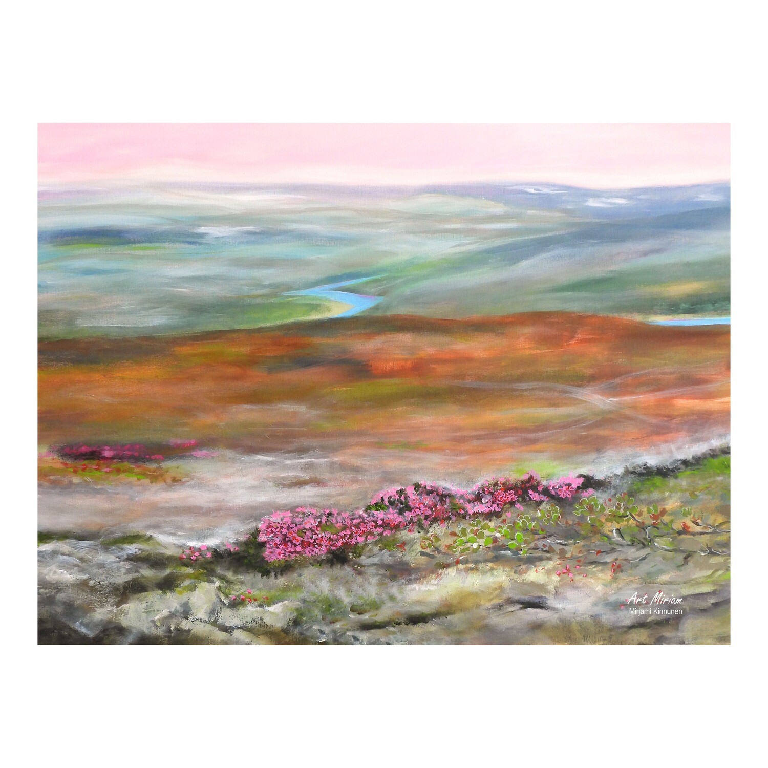 "Sieliköt" 30x40cm juliste