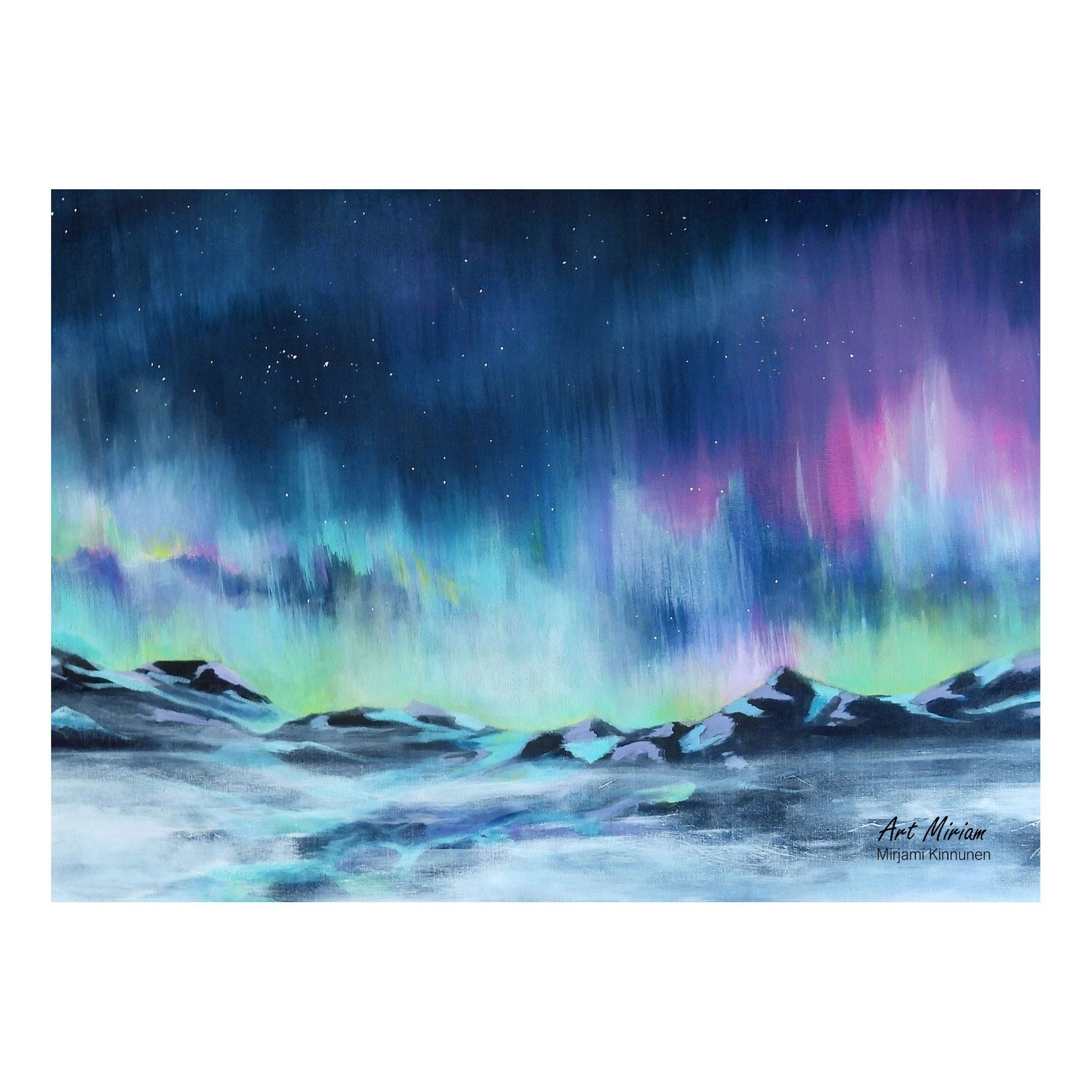 "Aurora" A6 kortti. Saapuu 17.8