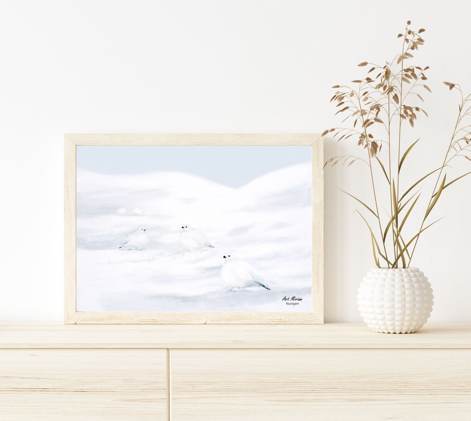 "Silence" Juliste 21x30cm. Saapuu lisää 8.10.