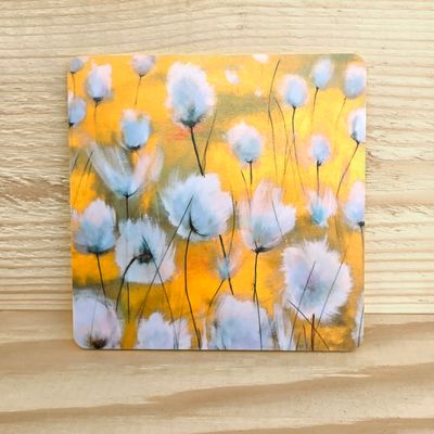 Koivuinen lasinalunen "Haave" 10x10cm