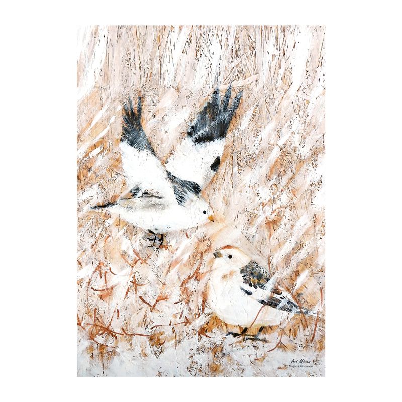 Tulossa uutta huhtikuussa! "Pulmuset" Juliste 21x30cm.