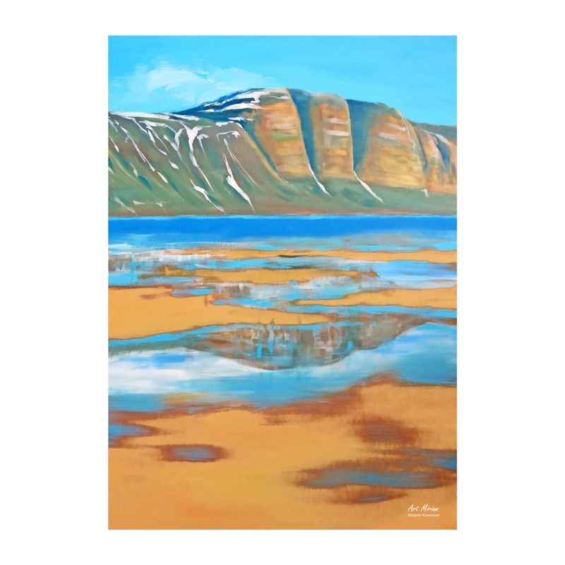 Tulossa uutta huhtikuussa! "tenovuono" Juliste 21x30cm.