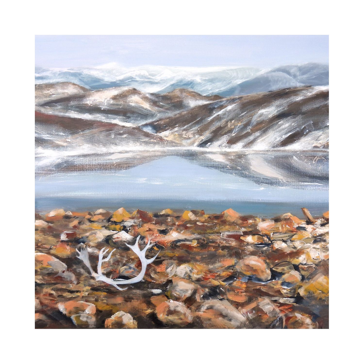 Tulossa uutta 25.9.! Koivuinen lasinalunen "Rakka" 10x10cm